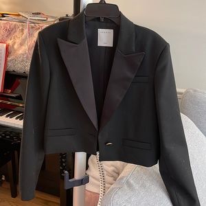 Sandro Cropped Blazer